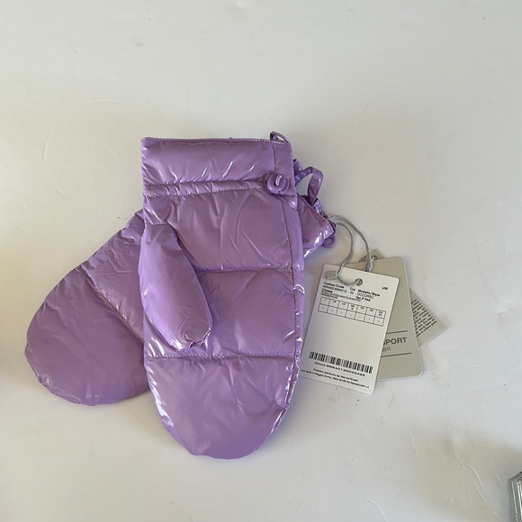Marina Rinaldi Accessories - Marina Rinaldi Lavender Puffer Mittens